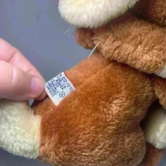 Vintage Dakin 1976 Hugging Dog Couple 9” Plush Soft Toy Stuffed Animal long arms - Picture 8 of 11